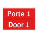 Porte 1 - Door 1
