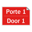Porte 1 - Door 1