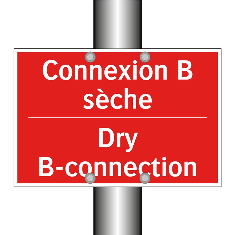 Connexion B sèche - Dry B-connection