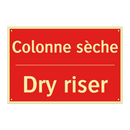 Colonne sèche - Dry riser