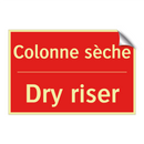 Colonne sèche - Dry riser