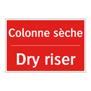 Colonne sèche - Dry riser