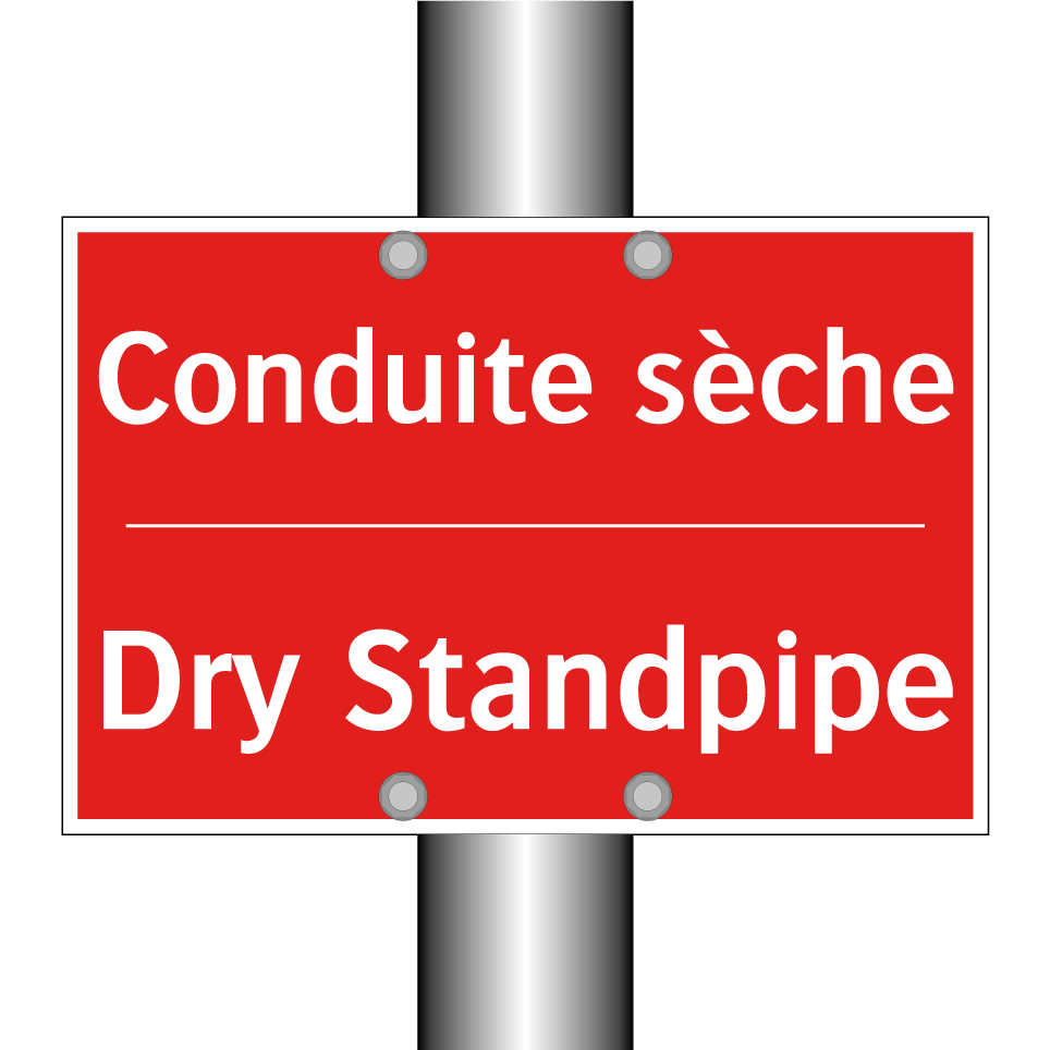 Conduite sèche - Dry Standpipe