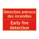 Détection précoce des incendies /.../ - Early fire detection