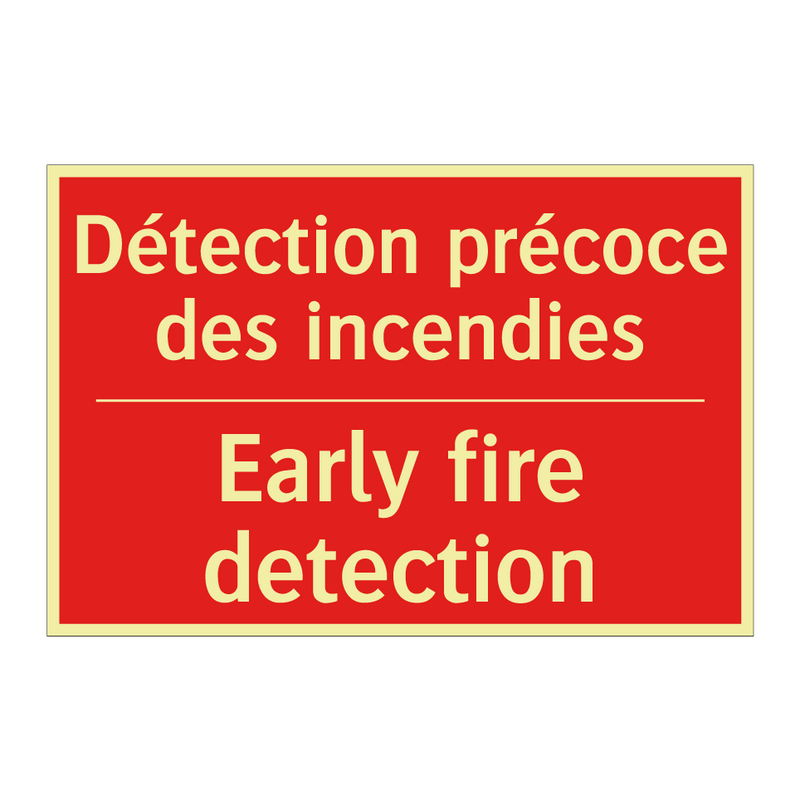 Détection précoce des incendies /.../ - Early fire detection