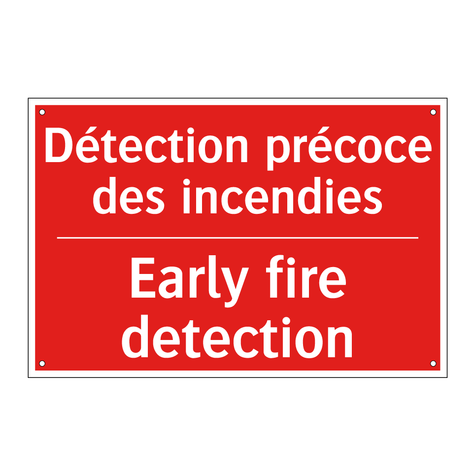 Détection précoce des incendies /.../ - Early fire detection