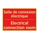 Salle de connexion électrique - Electrical connection room