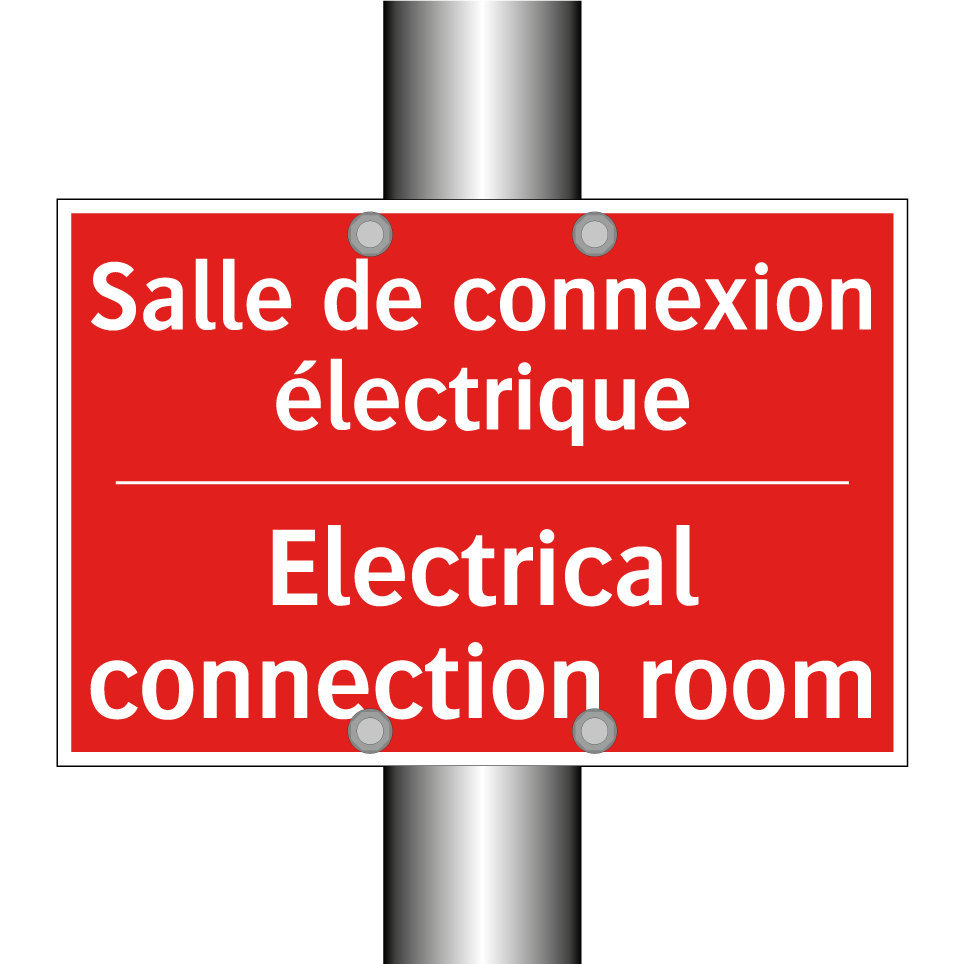 Salle de connexion électrique - Electrical connection room