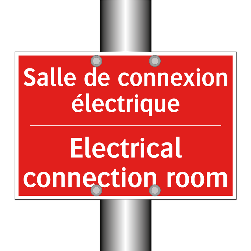 Salle de connexion électrique - Electrical connection room