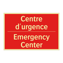 Centre d'urgence - Emergency Center