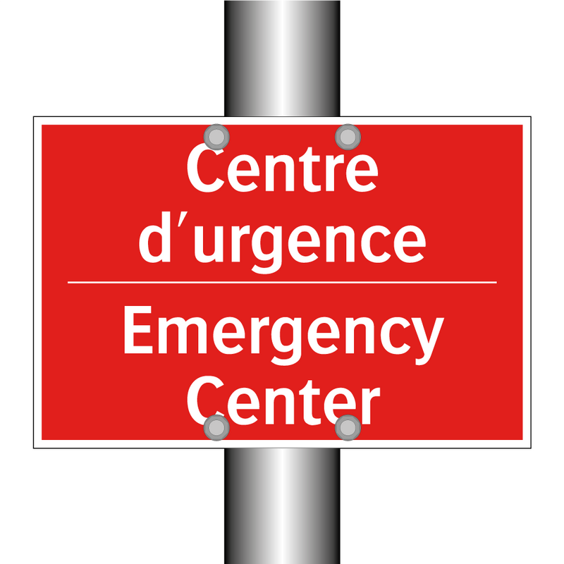 Centre d'urgence - Emergency Center