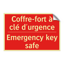 Coffre-fort à clé d'urgence - Emergency key safe