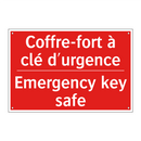 Coffre-fort à clé d'urgence - Emergency key safe