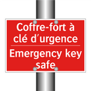 Coffre-fort à clé d'urgence - Emergency key safe