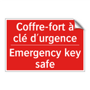 Coffre-fort à clé d'urgence - Emergency key safe