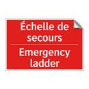 Échelle de secours - Emergency ladder