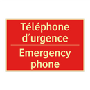 Téléphone d'urgence - Emergency phone