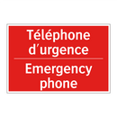 Téléphone d'urgence - Emergency phone