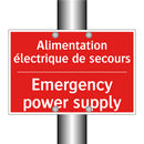Alimentation électrique de secours /.../ - Emergency power supply