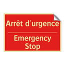 Arrêt d'urgence - Emergency Stop