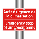 Arrêt d'urgence de la climatisation /.../ - Emergency stop of air conditioning /.../