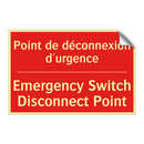 Point de déconnexion d'urgence - Emergency Switch Disconnect Point /.../