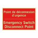 Point de déconnexion d'urgence - Emergency Switch Disconnect Point /.../