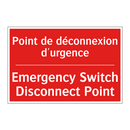 Point de déconnexion d'urgence - Emergency Switch Disconnect Point /.../