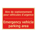 Aire de stationnement pour véhicules /.../ - Emergency vehicle parking area