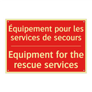 Équipement pour les services de /.../ - Equipment for the rescue services /.../
