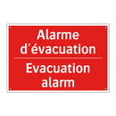 Alarme d'évacuation - Evacuation alarm