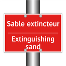 Sable extincteur - Extinguishing sand