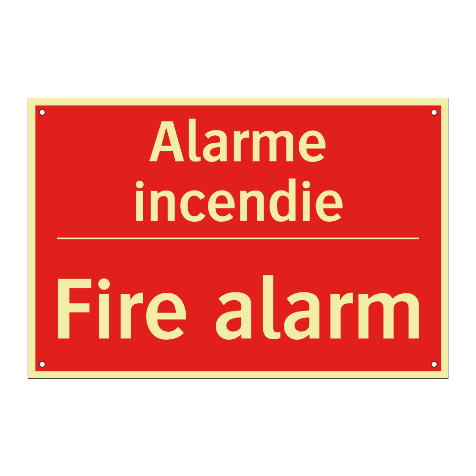 Alarme incendie - Fire alarm