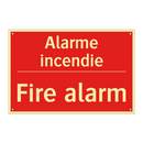 Alarme incendie - Fire alarm