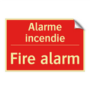 Alarme incendie - Fire alarm