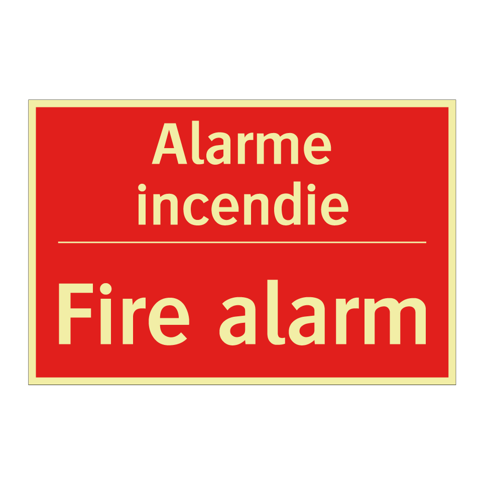 Alarme incendie - Fire alarm