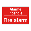 Alarme incendie - Fire alarm