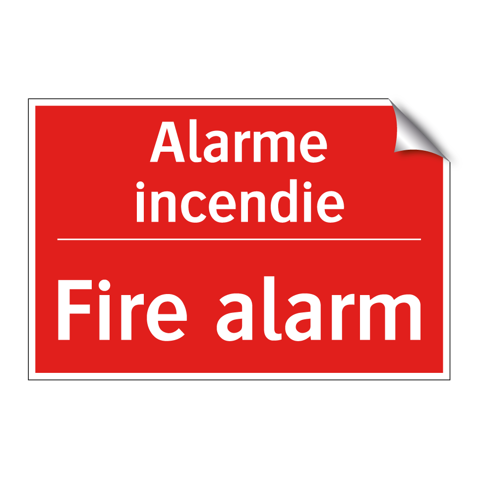 Alarme incendie - Fire alarm