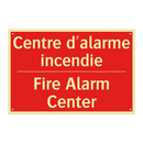 Centre d'alarme incendie - Fire Alarm Center
