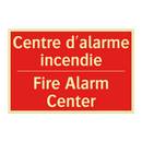 Centre d'alarme incendie - Fire Alarm Center