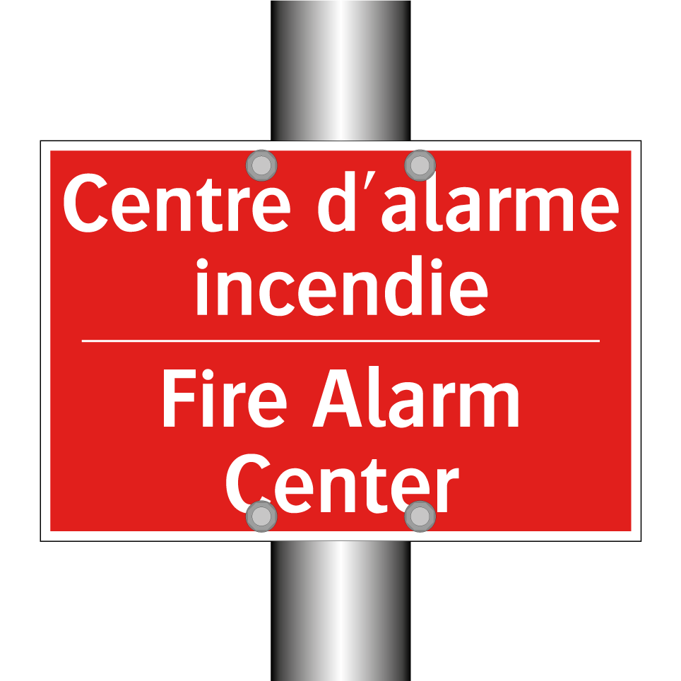 Centre d'alarme incendie - Fire Alarm Center
