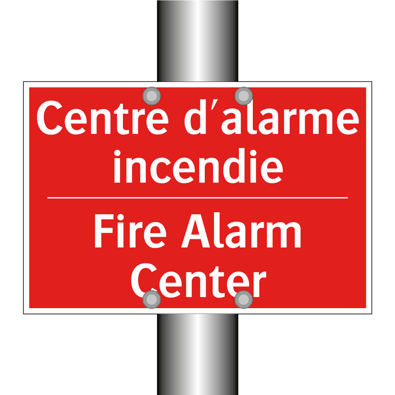 Centre d'alarme incendie - Fire Alarm Center