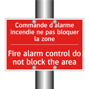 Commande d'alarme incendie ne /.../ - Fire alarm control do not block /.../