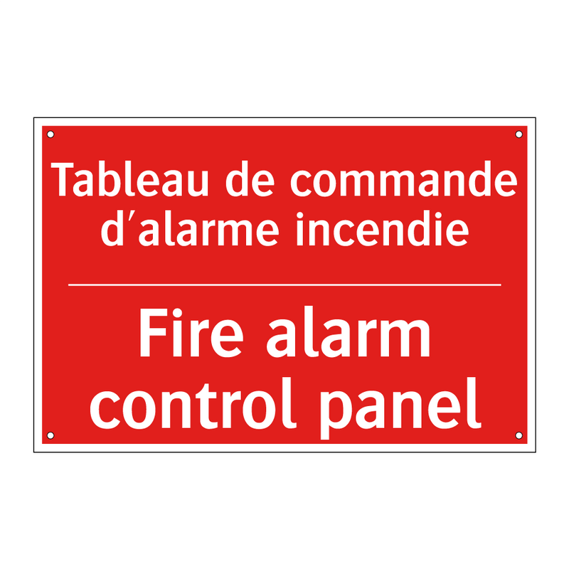 Tableau de commande d'alarme incendie /.../ - Fire alarm control panel