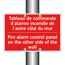 Tableau de commande d'alarme incendie /.../ - Fire alarm control panel on the /.../