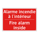Alarme incendie à l'intérieur - Fire alarm inside