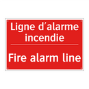 Ligne d'alarme incendie - Fire alarm line