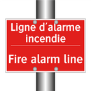 Ligne d'alarme incendie - Fire alarm line