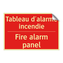 Tableau d'alarme incendie - Fire alarm panel