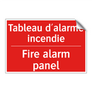 Tableau d'alarme incendie - Fire alarm panel